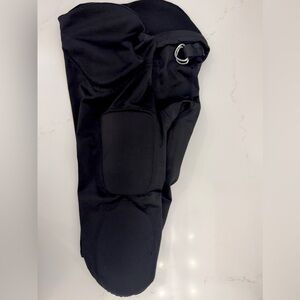 Augusta Youth padded football pants.  Black, size Medium